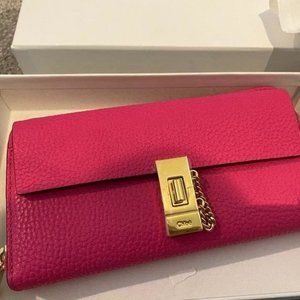 New Chloe Rose Long Wallet